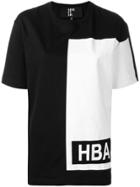 Hood By Air Contrast Logo T-shirt - Black