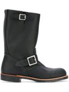 Red Wing Shoes Buckle Detail Boots - Black