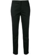 Fabiana Filippi Side Stripe Skinny Trousers - Black