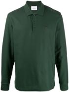 Burberry Long-sleeve Polo Shirt - Green