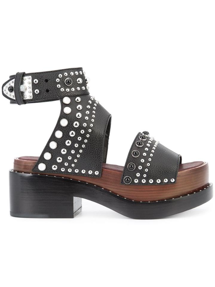 3.1 Phillip Lim Nashville Platform Sandals - Black