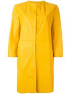 Drome Plain Raincoat, Women's, Size: Large, Yellow/orange, Sheep Skin/shearling