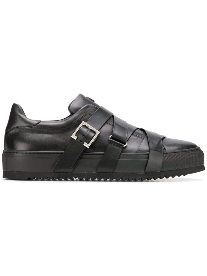 Cesare Paciotti Low Top Trainers - Black