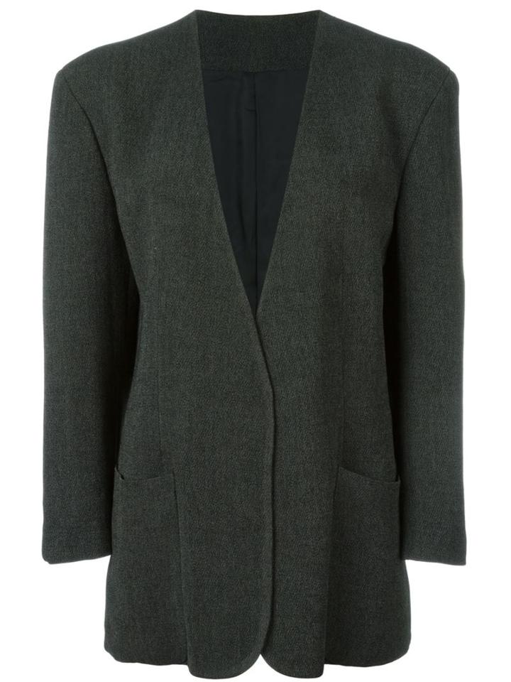 Moschino Vintage Padded Shoulder Blazer