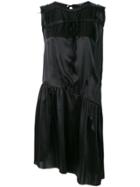 Ann Demeulemeester Asymmetric Drop-waist Dress - Black