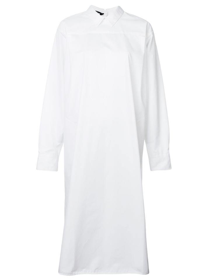 Sofie D'hoore Back Buttoned Shirt Dress - White
