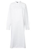 Sofie D'hoore Back Buttoned Shirt Dress - White