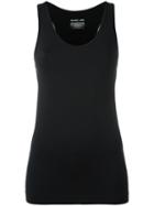 Helmut Lang Racer Back Tank Top, Women's, Size: Small, Black, Nylon/spandex/elastane