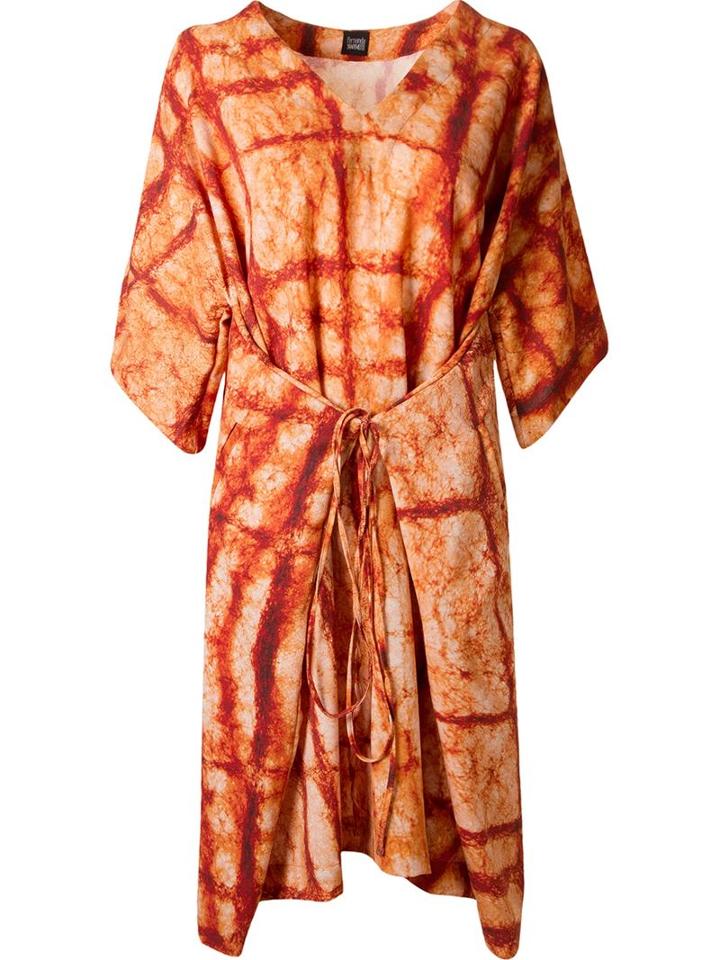 Fernanda Yamamoto Abstract Print Flared Dress
