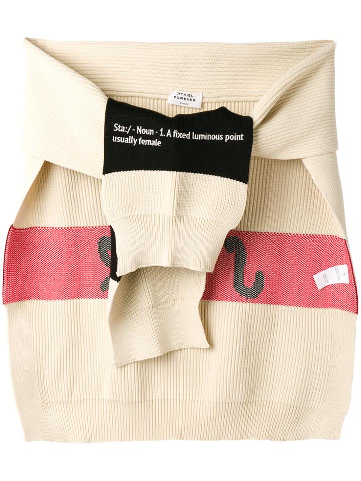 Sonia Rykiel Layered Striped Jumper - Nude & Neutrals