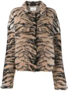 Laneus Tiger Stripe Jacket - Neutrals