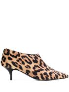 Stella Mccartney Leopard-print Ankle Boots - Neutrals