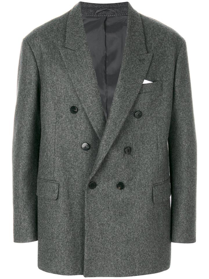 Neil Barrett Double-breasted Blazer - Grey