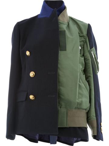 Sacai Sacai 1804107 212 Navy X Khaki