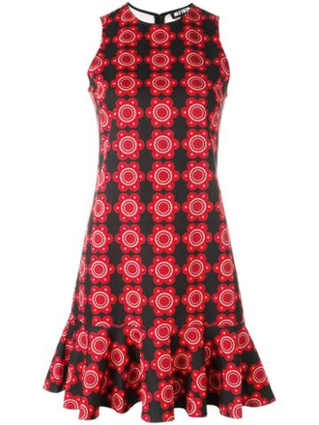 Holly Fulton Floral Print Dress, Women's, Size: 8, Red, Cotton