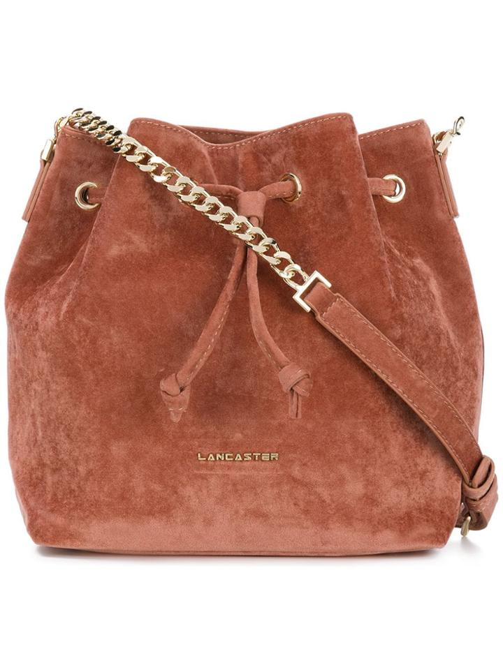 Lancaster Bucket Shoulder Bag - Pink & Purple