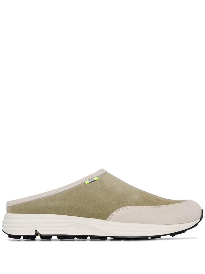 Diemme Maggiore Flat Slippers - Green