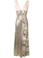 P.a.r.o.s.h. Sequin Embellished Dress - Gold