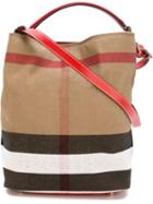 Burberry Large 'ashby' Shoulder Bag, Women's, Red