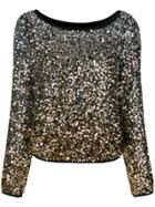 Twin-set Sequin Embellished Top - Metallic