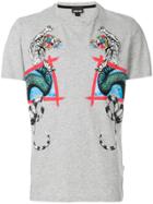 Just Cavalli Animal Print T-shirt - Grey