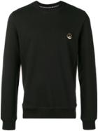 Love Moschino Peace Plaque Sweatshirt - Black