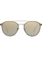 Prada Mirrored Gradient Sunglasses - Grey