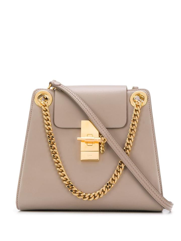 Chloé Annie Shoulder Bag - Neutrals
