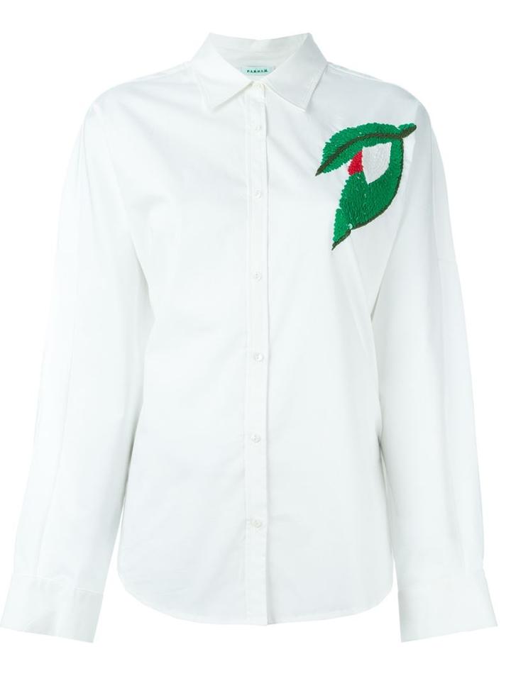 P.a.r.o.s.h. Sequinned Hummingbird Shirt