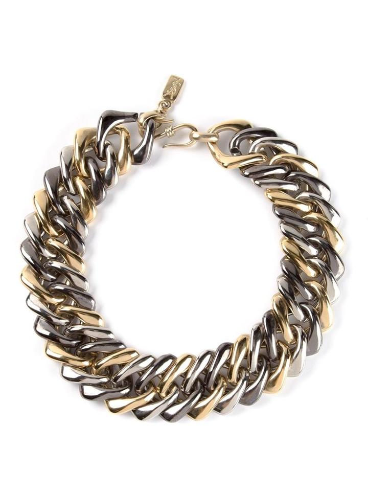 Yves Saint Laurent Vintage Thick Chain Necklace
