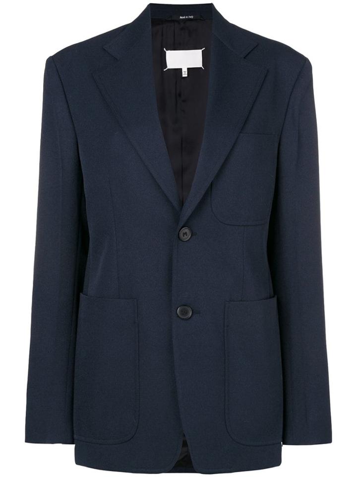 Maison Margiela Tailored Blazer - Blue