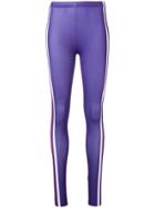 Marcelo Burlon County Of Milan Slim Fit Leggings - Pink & Purple