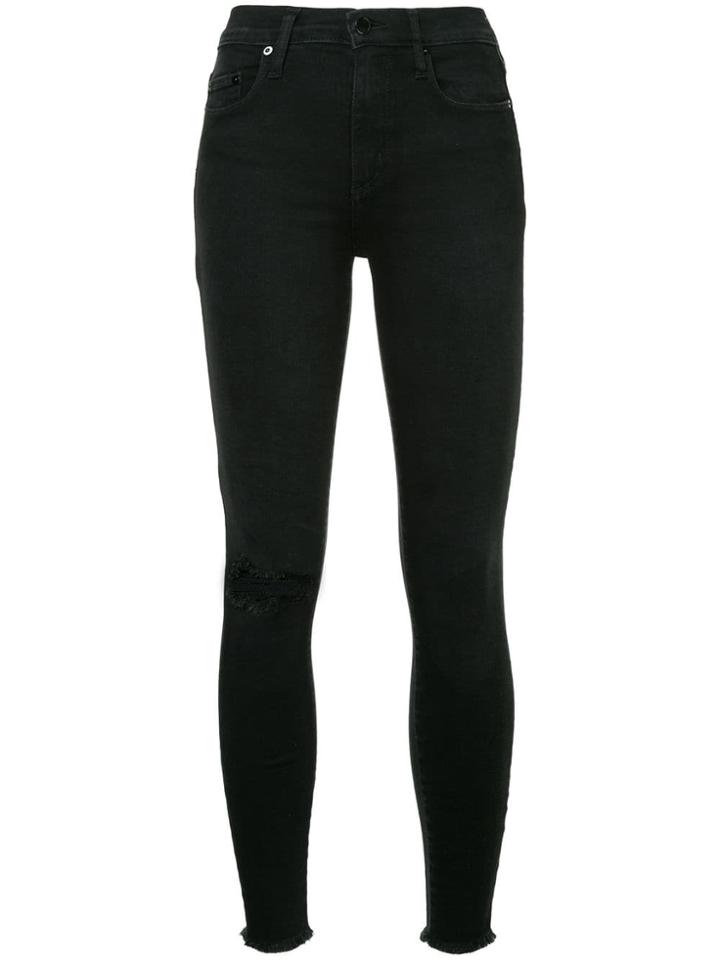 Nobody Denim Cult Skinny Ankle Outrage - Black