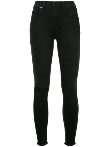 Nobody Denim Cult Skinny Ankle Outrage - Black
