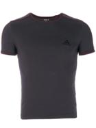 Yeezy Yeezy X Adidas Logo Embroidered T-shirt - Grey