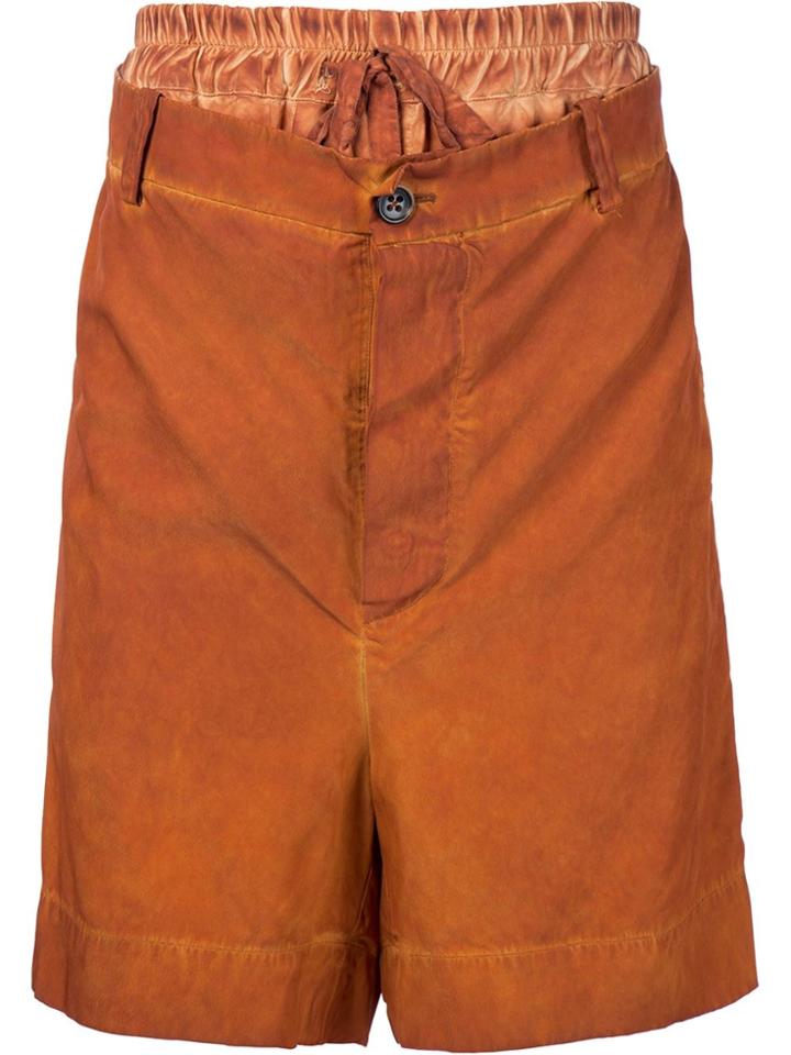 Vivienne Westwood Gold Label Builders Shorts - Yellow & Orange