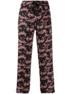 Markus Lupfer Orla Blossom Trousers - Black