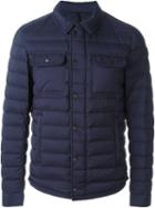 Moncler 'luberon' Padded Jacket, Men's, Size: Large, Blue, Polyamide/feather Down