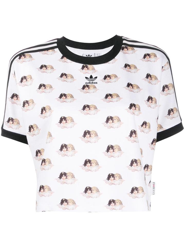 Adidas Angels Print T-shirt - White