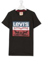 Levi's Kids Teen Logo Print T-shirt - Grey