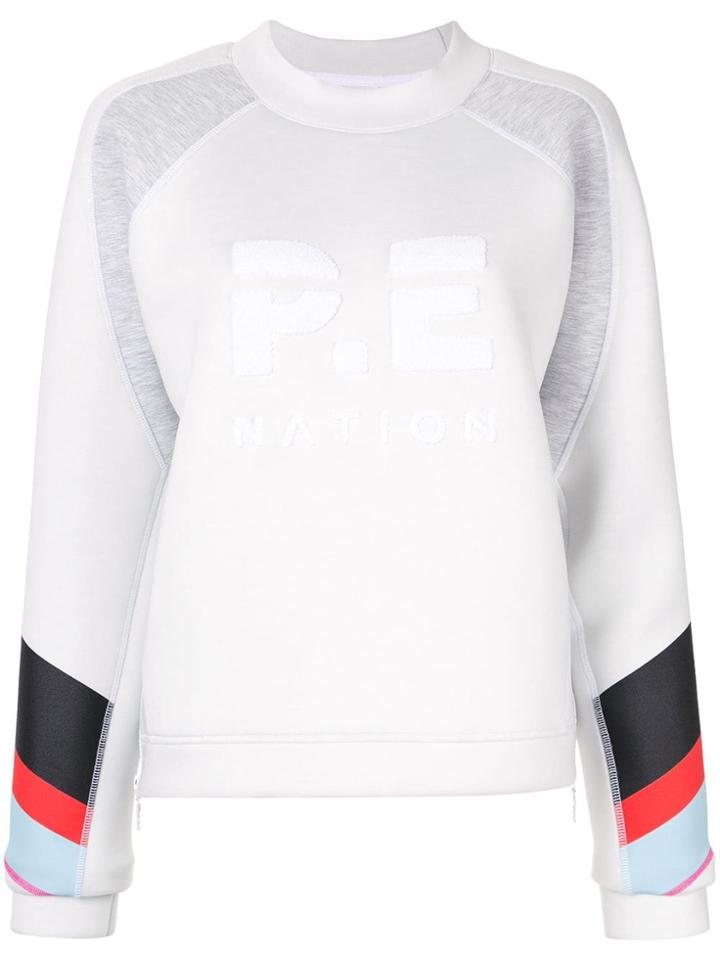 P.e Nation Easy Run Sweatshirt - Grey