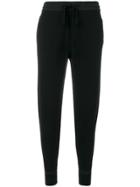 Sonia Rykiel Rib Knit Track Pants - Black