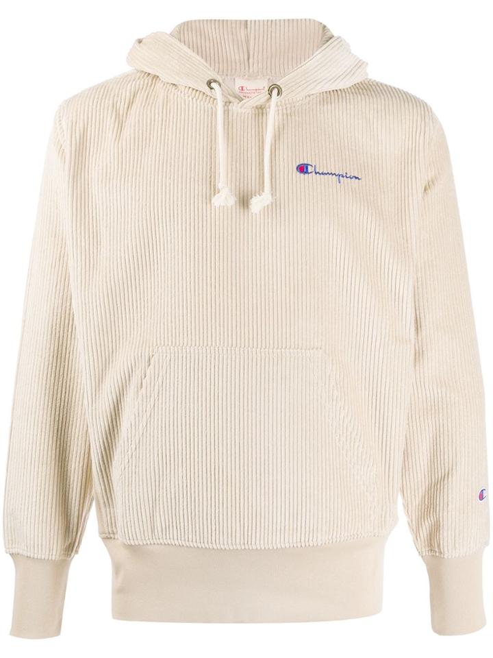 Champion Corduroy Hoodie - Neutrals