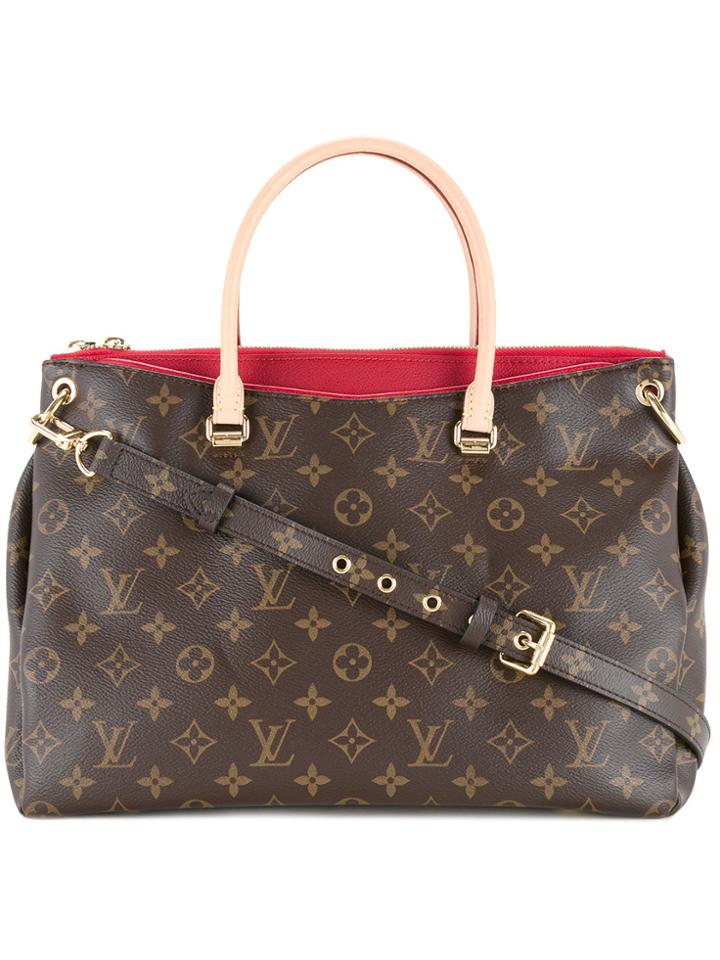 Louis Vuitton Vintage Pallas Monogram Two-way Bag - Brown