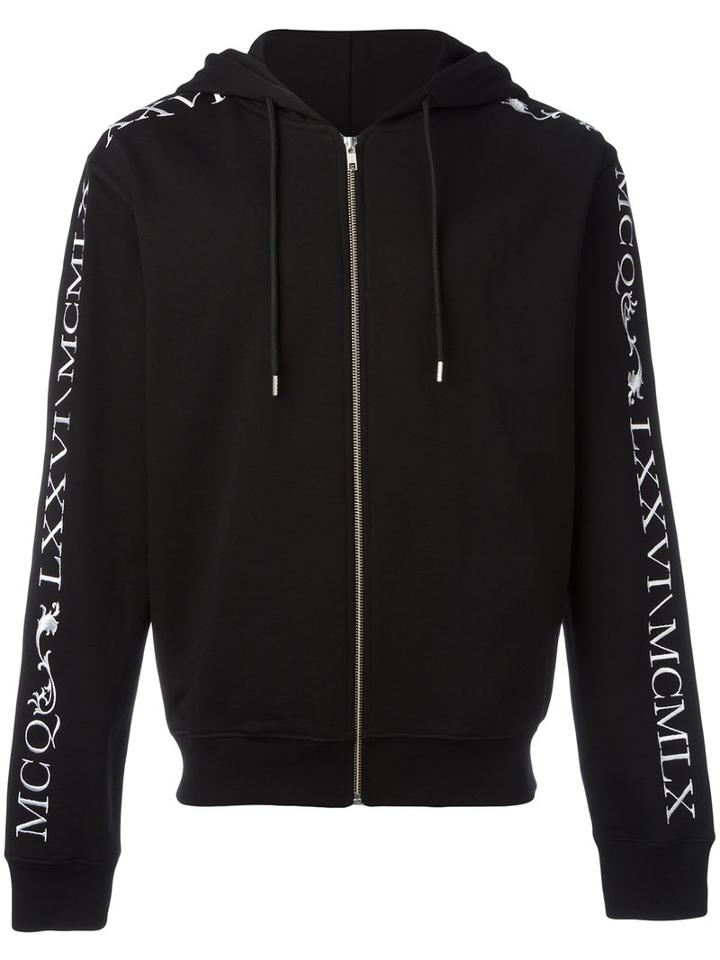 Mcq Alexander Mcqueen Hooded Cardigan, Men's, Size: Xl, Black, Cotton