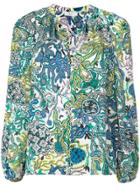 A.l.c. Long Sleeve Printed Blouse - Multicolour