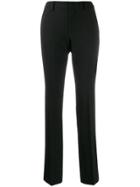 Pt01 High-waisted Slim Fit Trousers - Black