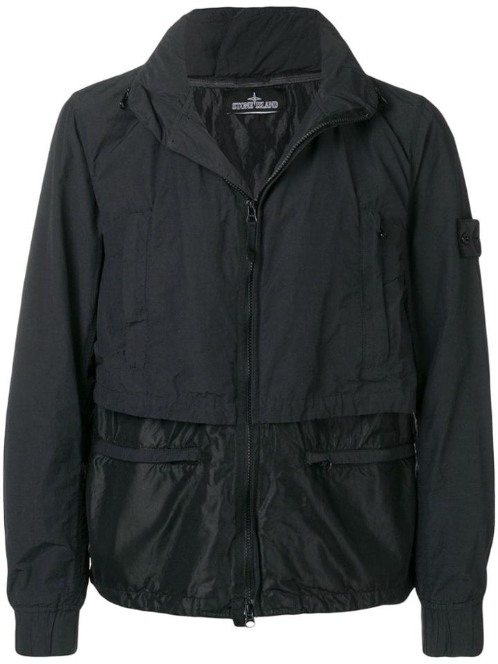 Stone Island Shadow Project Compass Badge Jacket - Black