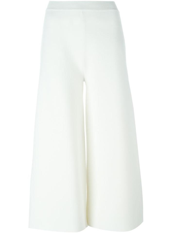 Stella Mccartney Ribbed Wide Leg Trousers