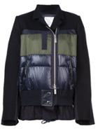 Sacai Contrast Style Jacket - Blue